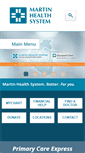 Mobile Screenshot of martinhealth.org